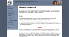 Desktop Screenshot of clermontclerk.org